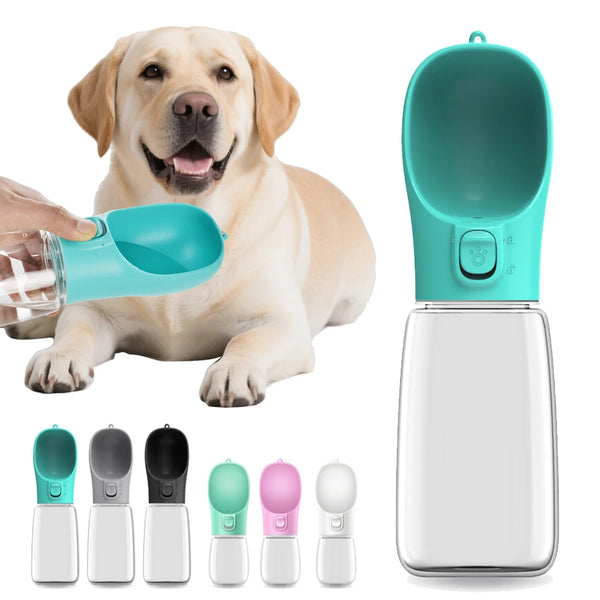 AquaGo — Botella de Paseo 3 en 1 para Perros